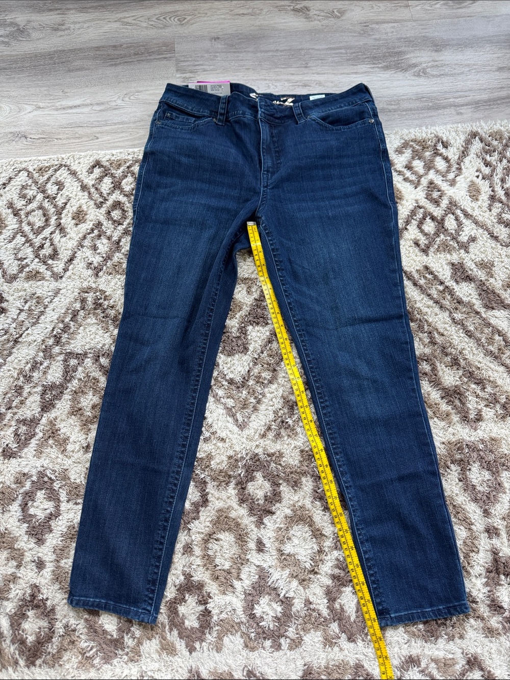 Seven7 Women's Dark Blue Skinny Jeans